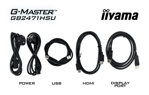 iiyama G-MASTER GB2471HSU-B1 computer monitor 60.5 cm (23.8") 1920 x 1080 pixels Full HD Black - Image 12