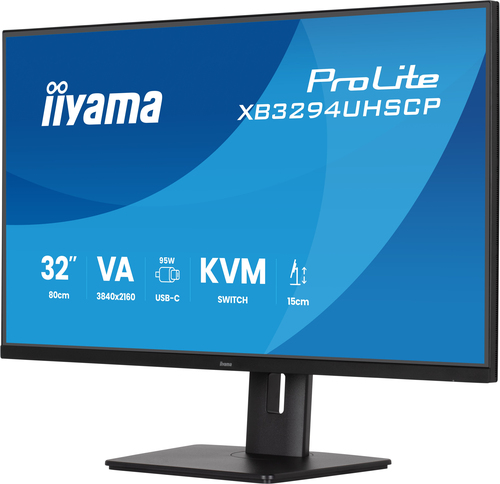 iiyama ProLite XB3294UHSCP-B1 computer monitor 80 cm (31.5") 3840 x 2160 pixels 4K Ultra HD Black - Image 4