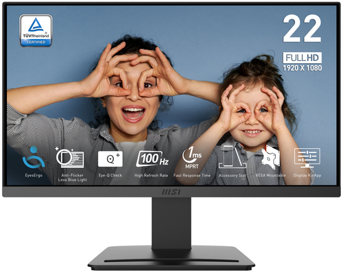 MSI PRO MP223 E2 computer monitor 54.5 cm (21.4") 1920 x 1080 pixels Full HD LED Black - Image 4