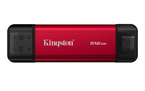 Kingston Technology Dual Portable USB Type-A / USB Type-C 3.2 Gen 2 (3.1 Gen 2) Black, Red