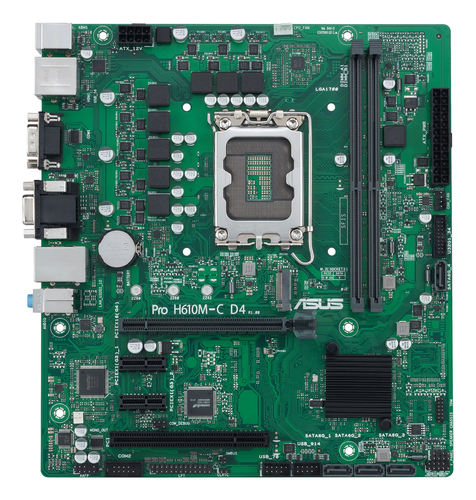 ASUS PRO H610M-C D4-CSM Intel H610 LGA 1700 micro ATX - Image 2