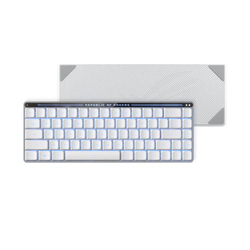 ASUS ROG Falchion RX Low Profile keyboard Mouse included Gaming USB + RF Wireless + Bluetooth White - Image 7