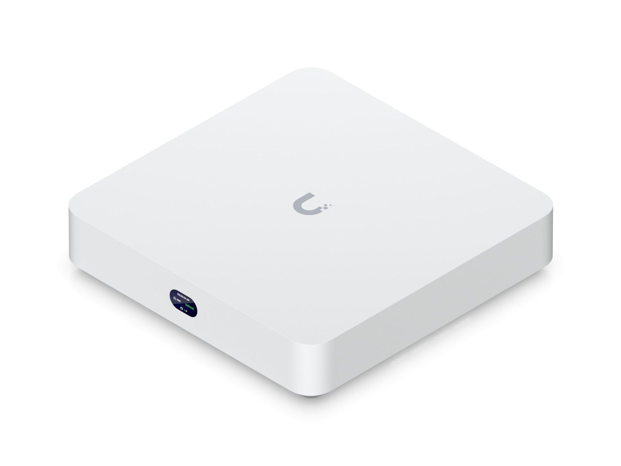 Ubiquiti UniFi Network Video Recorder Instant, Compact UniFi Protect NVR with 3.5" HDD support, featuring an integrated 6-port PoE switch, integrated HDMI View Port, and a capacity for (6) 4K cameras or (15) Full HD cameras