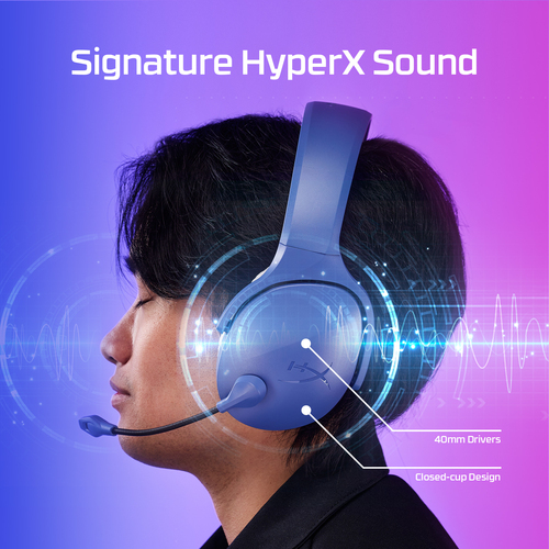 HyperX Cloud Jet Wireless Black Gaming Headset Head-band USB Type-A Bluetooth - Image 3