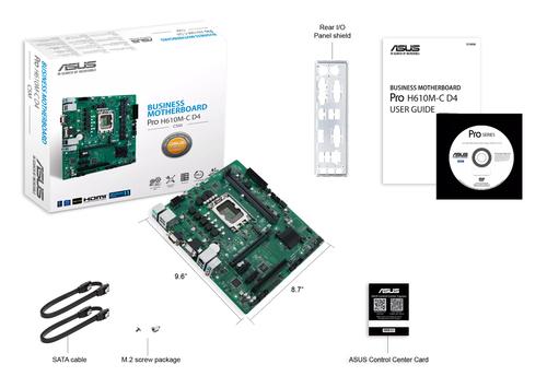 ASUS PRO H610M-C D4-CSM Intel H610 LGA 1700 micro ATX - Image 8