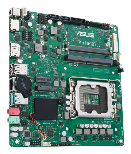 ASUS PRO H610T-CSM Intel H610 LGA 1700 mini ITX - Image 4
