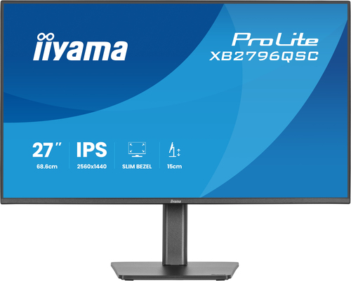 iiyama ProLite XB2796QSC-B1 computer monitor 68.6 cm (27") 2560 x 1440 pixels Quad HD LED Black - Image 2
