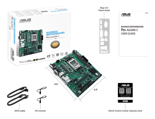 ASUS PRO A620M-C-CSM AMD A620 Socket AM5 micro ATX - Image 4
