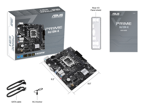 ASUS Prime H610M-K Intel H610 LGA 1700 micro ATX - Image 8