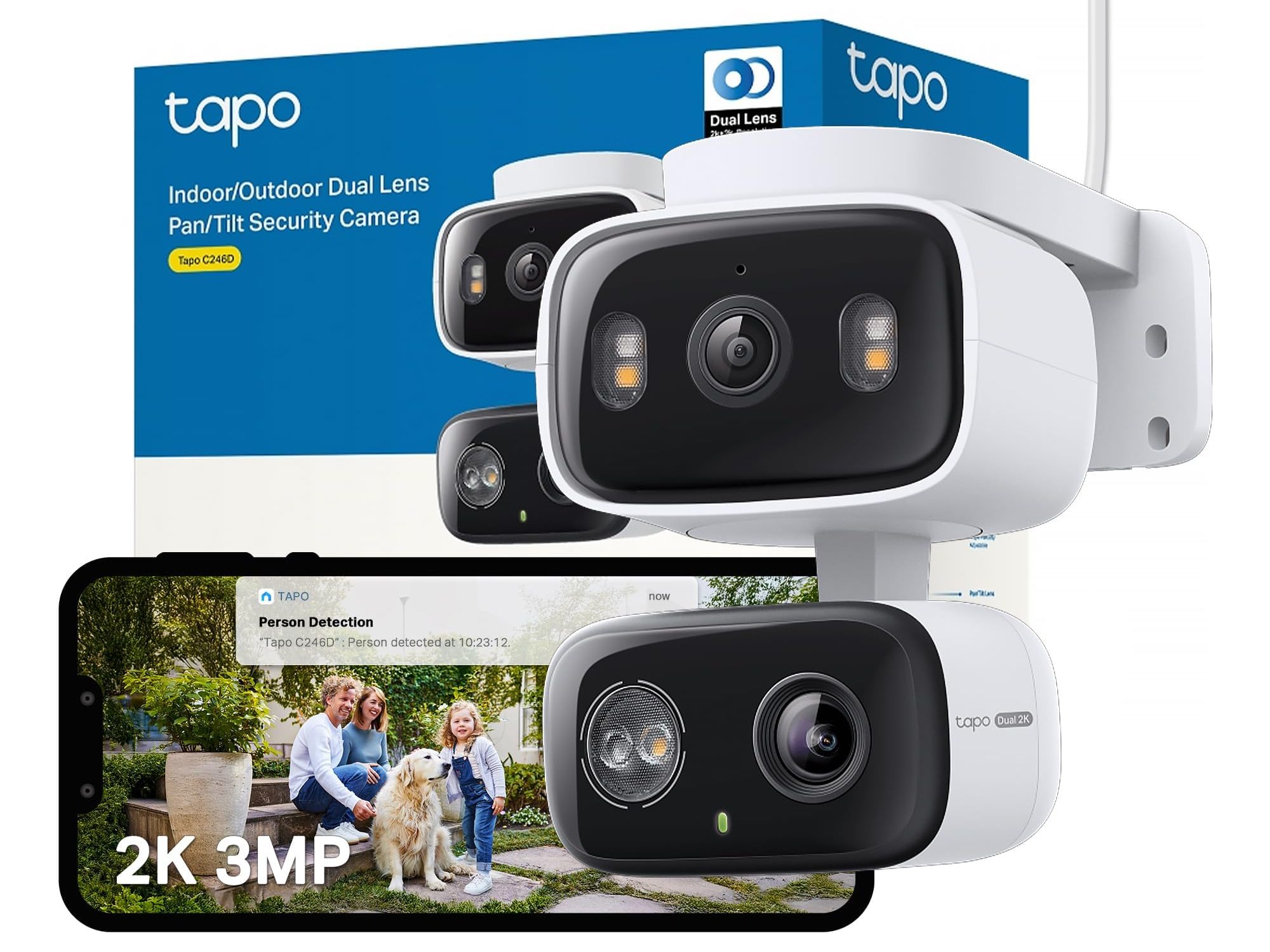 DUAL LENS PAN/TILT SEC CAM