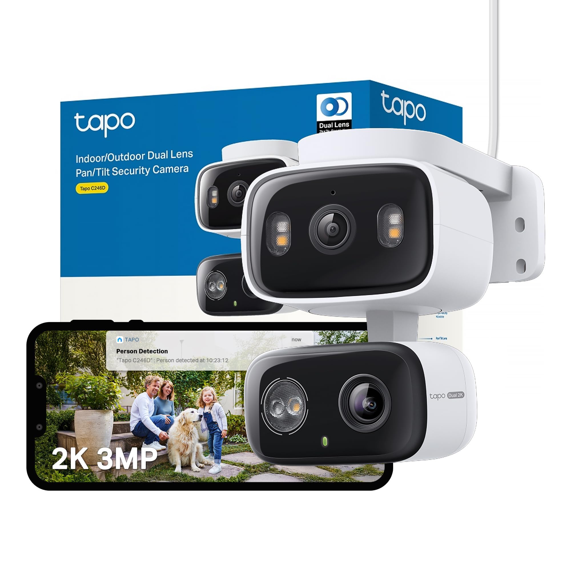 DUAL LENS PAN/TILT SEC CAM