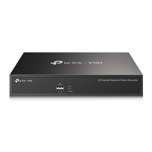 TP-Link VIGI NVR1008H network video recorder 1U Black