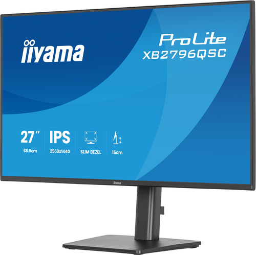 iiyama ProLite XB2796QSC-B1 computer monitor 68.6 cm (27") 2560 x 1440 pixels Quad HD LED Black - Image 4