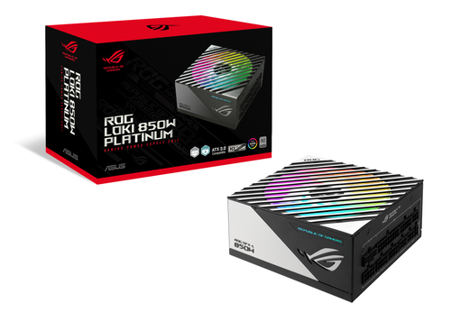 ASUS ROG Loki SFX-L 850W Platinum power supply unit 24-pin ATX Black, Silver - Image 3