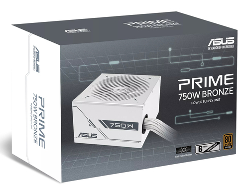 ASUS Prime 750W Bronze White Edition power supply unit 20+4 pin ATX ATX - Image 10