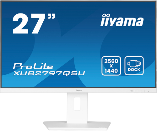 iiyama ProLite XUB2797QSU-W2 computer monitor 68.6 cm (27") 2560 x 1440 pixels Quad HD LED White - Image 2