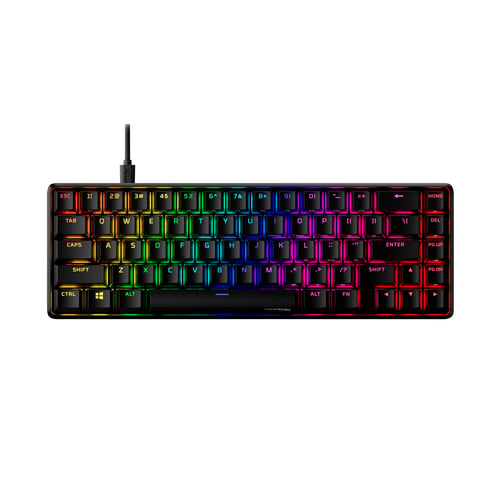 HyperX Alloy Origins 65 - Mechanical Gaming - HX Red (USLayout) (HKBO1T-RD-US/N) keyboard USB Black