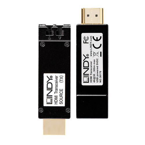 Lindy 38170 AV extender AV transmitter & receiver Black - Image 2