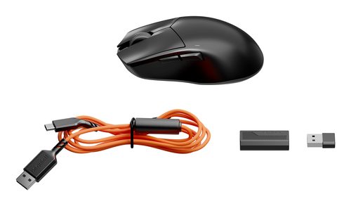 be quiet! Dark Perk | Ergo mouse Gaming Right-hand RF Wireless + USB Type-C Optical 32000 DPI - Image 9