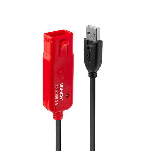 Lindy 42923 USB cable USB A Black, Red - Image 2