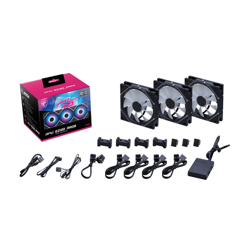 MSI MPG EZ120 ARGB Motherboard, Processor Liquid cooling kit 12 cm Black - Image 4