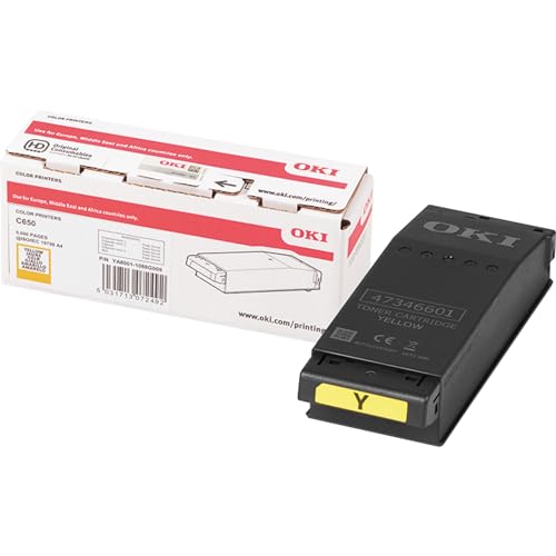 Toner Cartridge 6000 Pages C650 Yellow