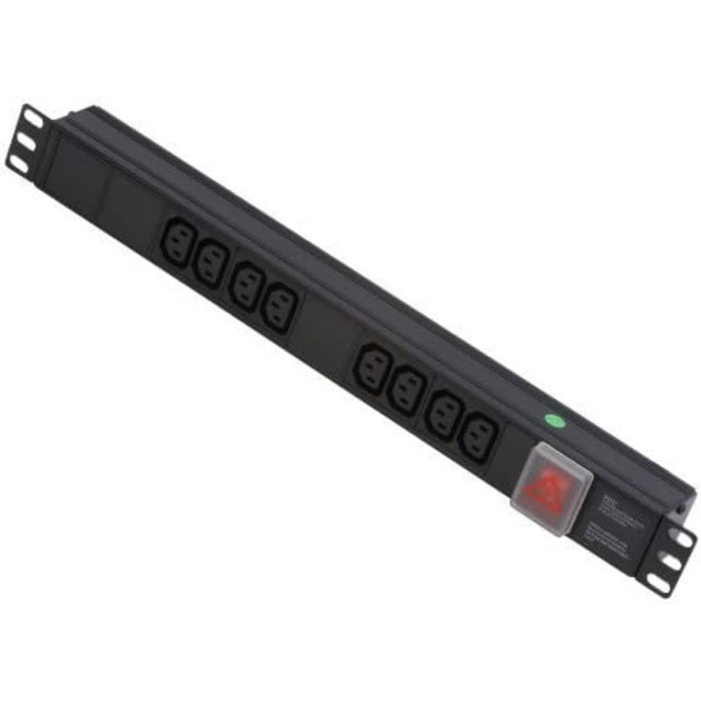 1U 8 WAY IEC PDU IEC
