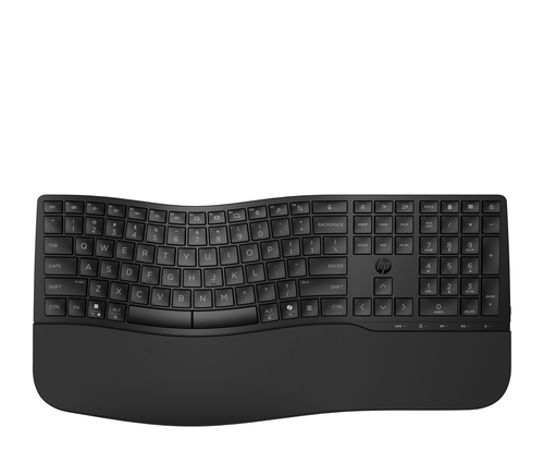 HP 680 Comfort Dual-Mode keyboard Home RF Wireless + Bluetooth Black - Image 10