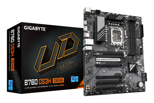 GIGABYTE B760 DS3H GEN5 motherboard Intel B760 Express LGA 1700 ATX