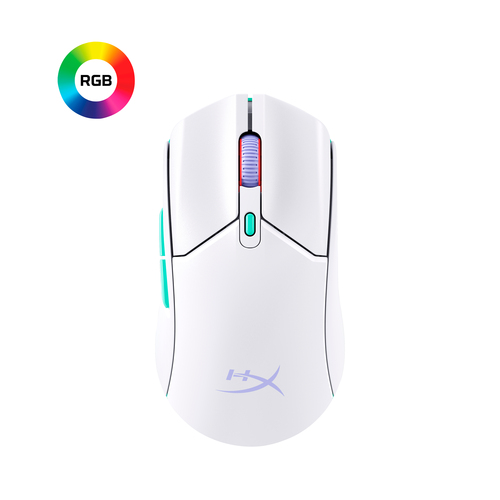 HyperX Pulsefire Haste 2 Core Wireless White Gaming mouse Ambidextrous USB Type-A 3600 DPI