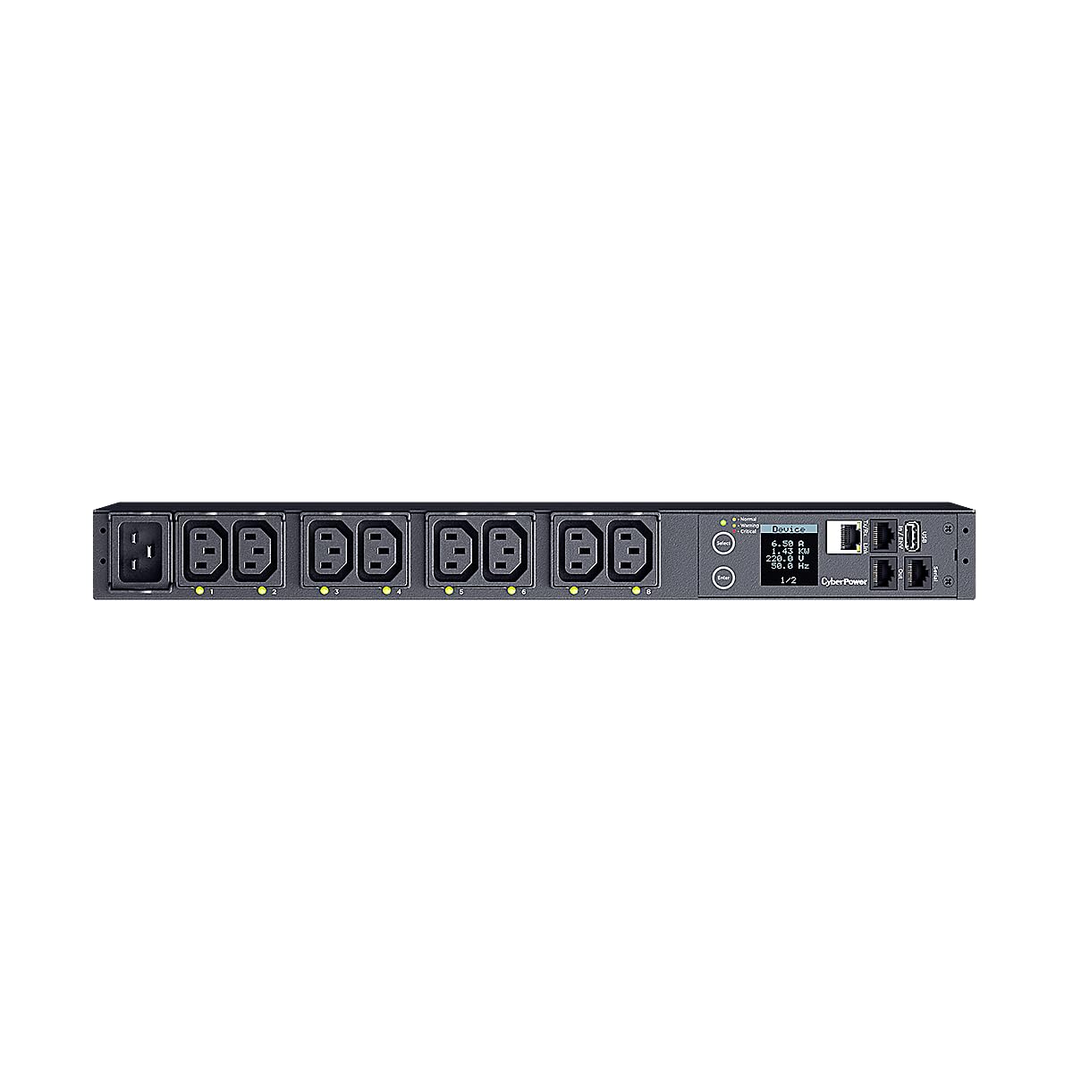 SWITCHED 230V/20A 1U 8X C13