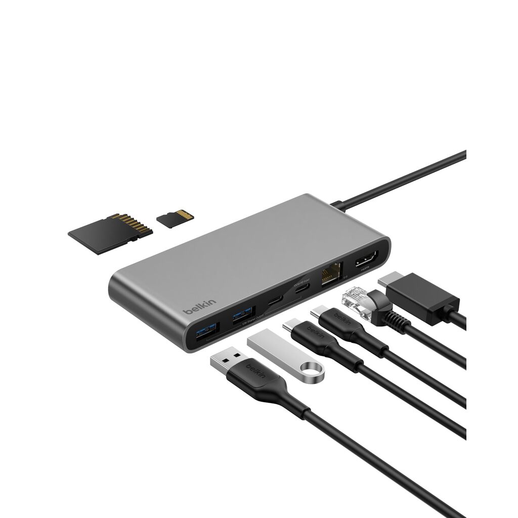 CONNECT 8-IN-1 USB-C HUB DUAL USB-C
