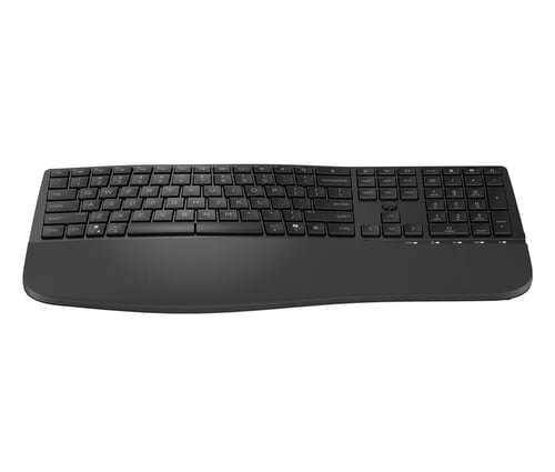 HP 680 Comfort Dual-Mode keyboard Home RF Wireless + Bluetooth Black