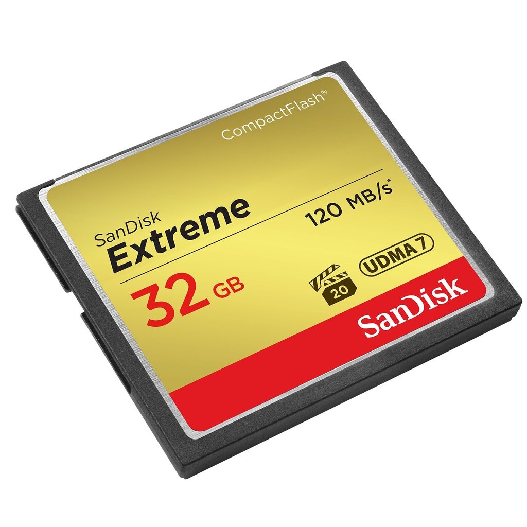 SanDisk Extreme - Flash memory card - 32 GB - 567x - CompactFlash