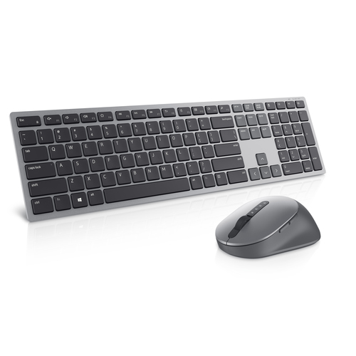 DELL KM7321W keyboard Mouse included Office RF Wireless + Bluetooth Grey, Titanium - Image 5
