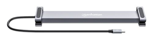 Manhattan 190398 laptop dock/port replicator Wired USB 3.2 Gen 1 (3.1 Gen 1) Type-C Grey - Image 3