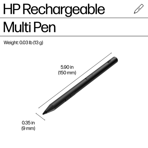 HP 705 Rechargeable Multi Pen stylus pen 13 g Black - Image 5
