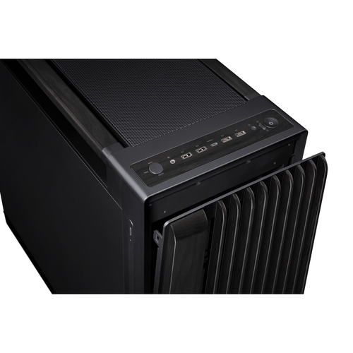 ASUS ProArt PA602 Wood Edition – Metal Panel Midi Tower Black - Image 9