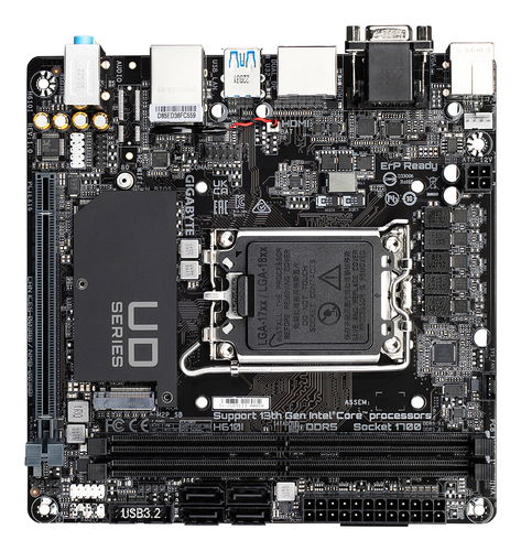 GIGABYTE H610I motherboard Intel H610 Express LGA 1700 mini ITX - Image 4
