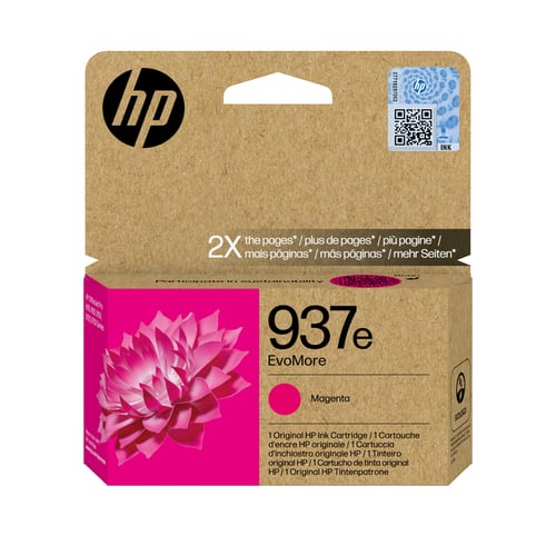 HP 937e EvoMore Magenta Original ink cartridge 1 pc(s) High (XL) Yield