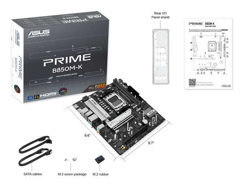 ASUS PRIME B850M-K AMD B850 Socket AM5 micro ATX - Image 10