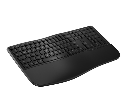 HP 680 Comfort Dual-Mode keyboard Home RF Wireless + Bluetooth Black - Image 2