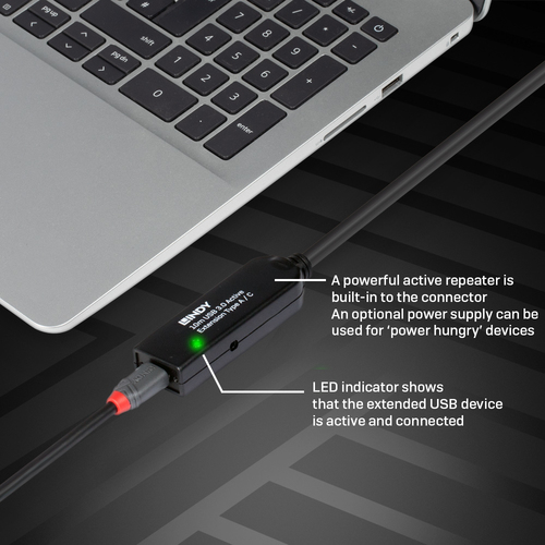 Lindy 43376 USB cable USB 3.2 Gen 1 (3.1 Gen 1) USB A USB C Black - Image 7