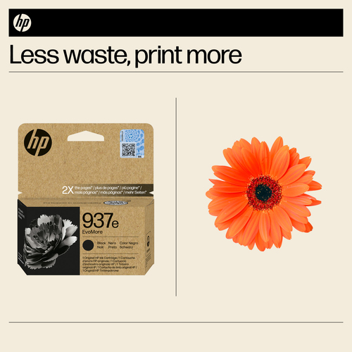 HP 937e EvoMore Black Original ink cartridge 1 pc(s) High (XL) Yield - Image 6