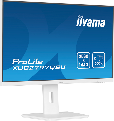 iiyama ProLite XUB2797QSU-W2 computer monitor 68.6 cm (27") 2560 x 1440 pixels Quad HD LED White - Image 5