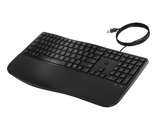 HP 480 Comfort Wired keyboard Home USB Black - Image 8