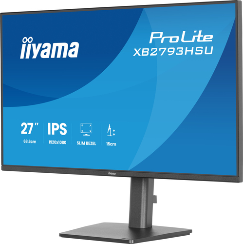 iiyama ProLite XB2793HSU-B1 computer monitor 68.6 cm (27") 1920 x 1080 pixels Full HD LED Black - Image 6