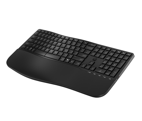 HP 680 Comfort Dual-Mode keyboard Home RF Wireless + Bluetooth Black - Image 9