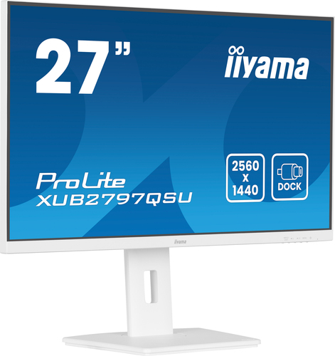 iiyama ProLite XUB2797QSU-W2 computer monitor 68.6 cm (27") 2560 x 1440 pixels Quad HD LED White - Image 4