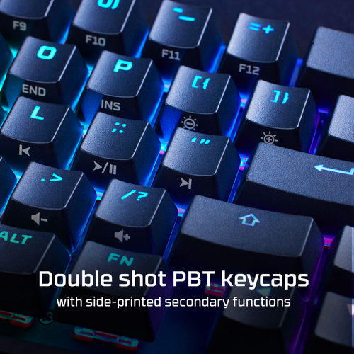 HyperX Alloy Origins 65 - Mechanical Gaming - HX Red (USLayout) (HKBO1T-RD-US/N) keyboard USB Black - Image 3